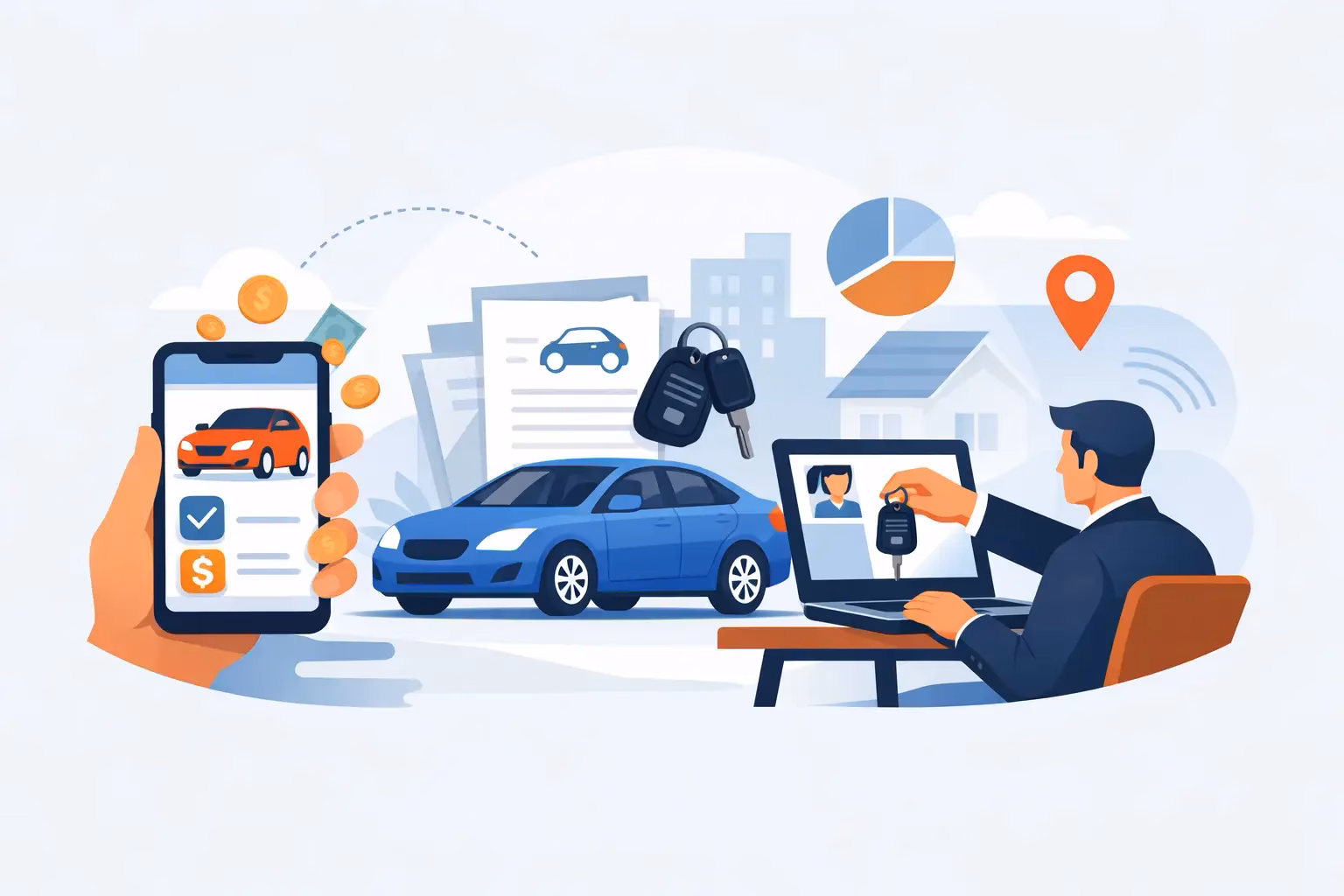 How to Sell a Financed Car Remotely