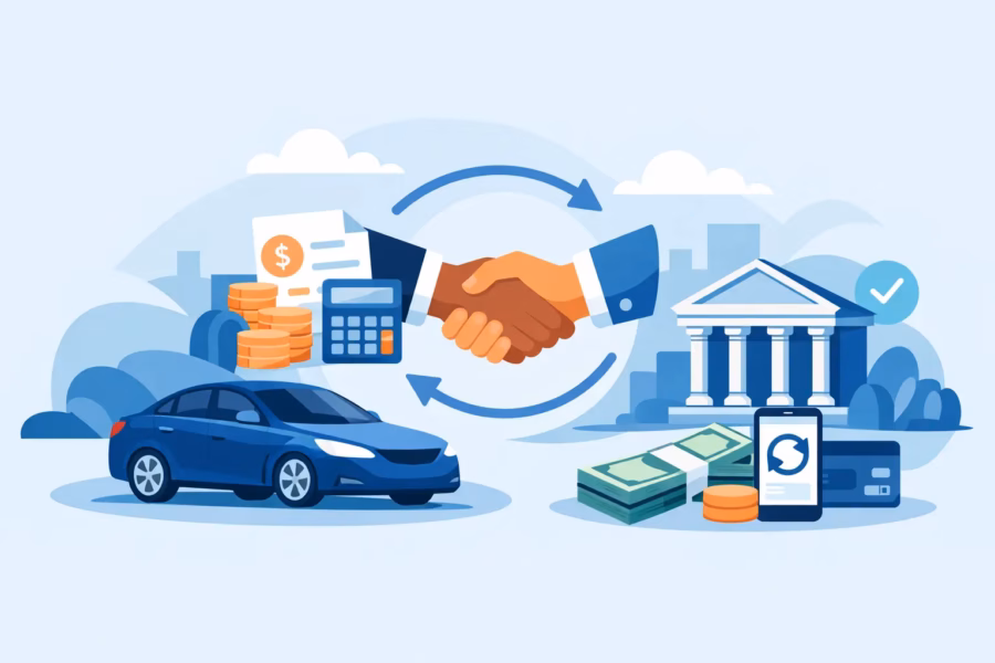 Vehicle Payoff Process, Made Simple