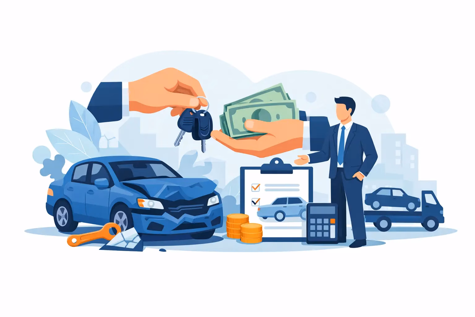 How to Sell a Damaged Car Without the Hassle