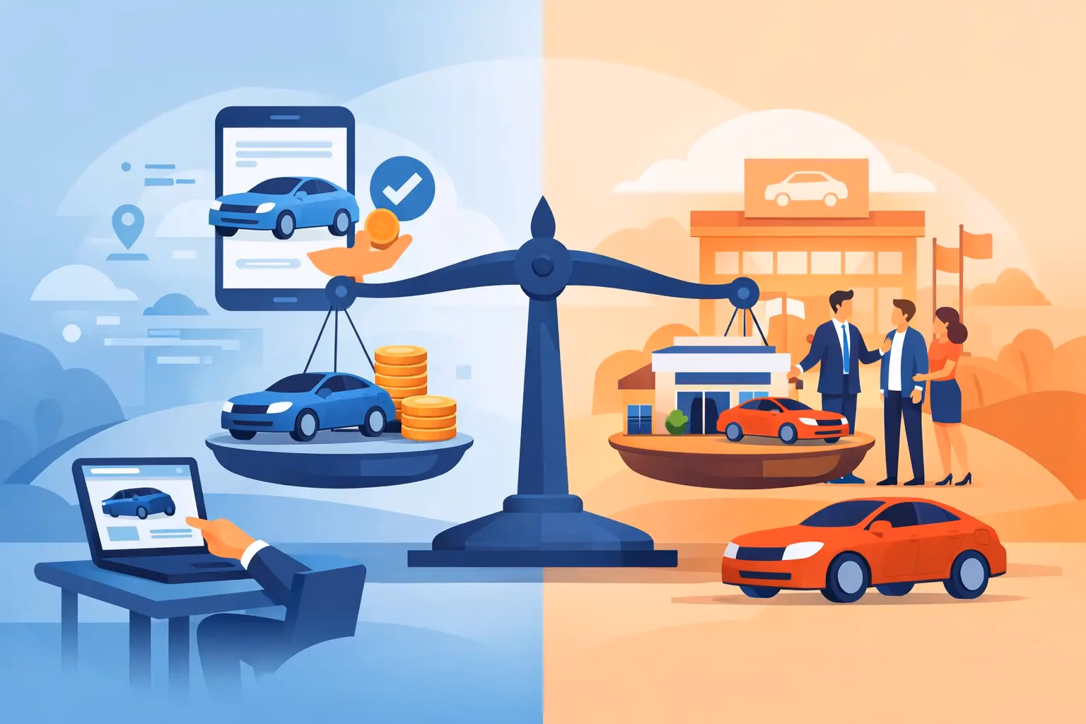 Online Car Buyer vs Dealership: Which Pays More?