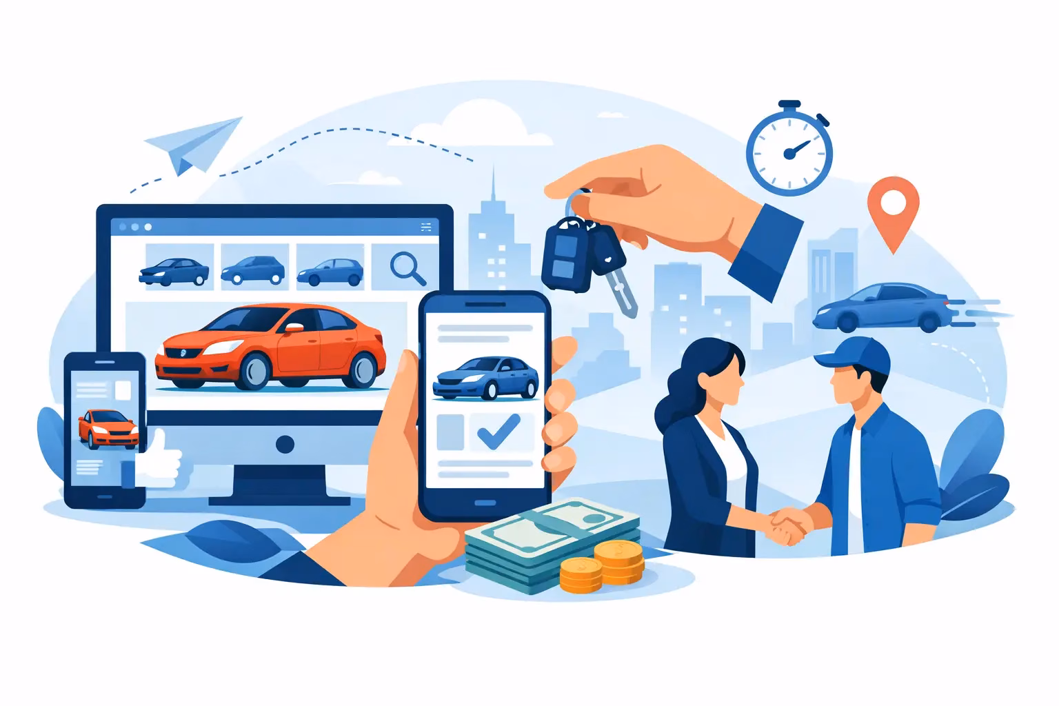 Top Online Car Selling Options for a Fast Sale