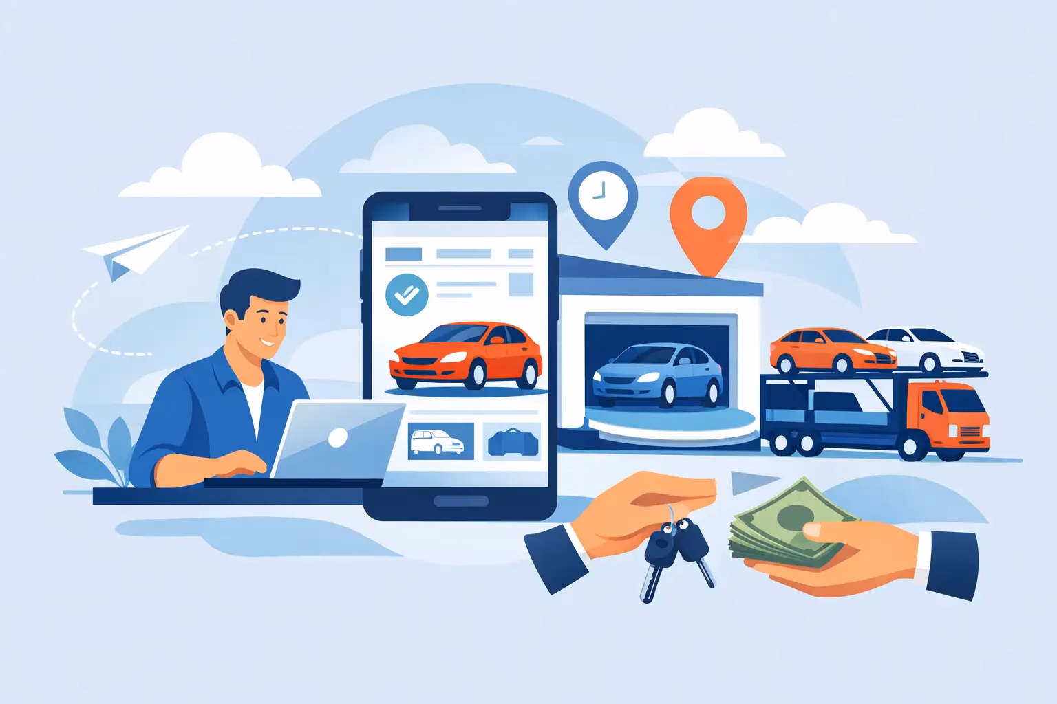 Online Car Sale Without the Private Party Hassle