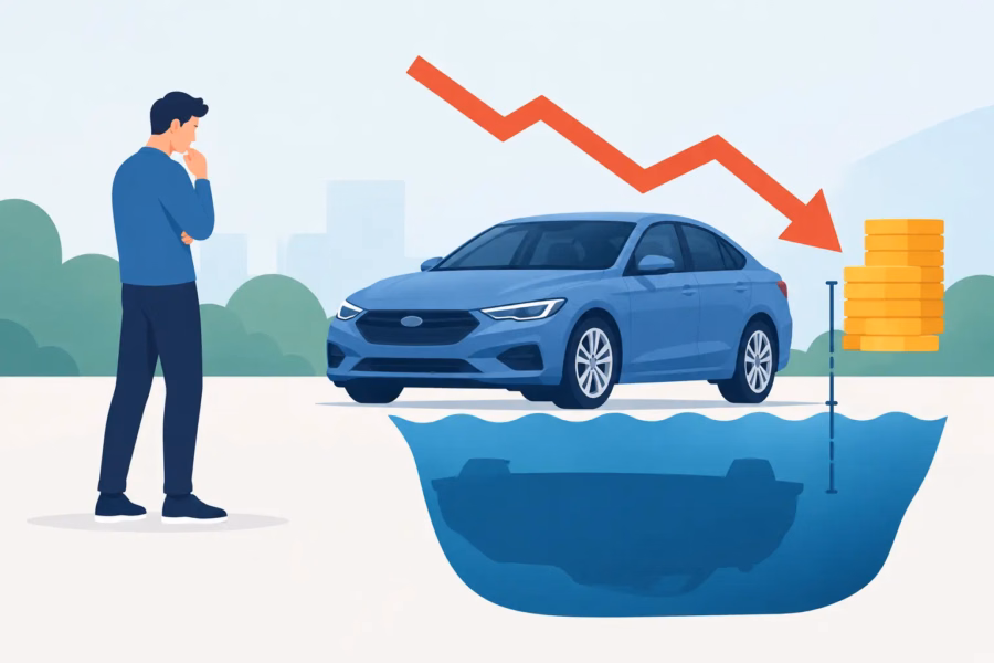 Negative Equity Meaning for Car Owners